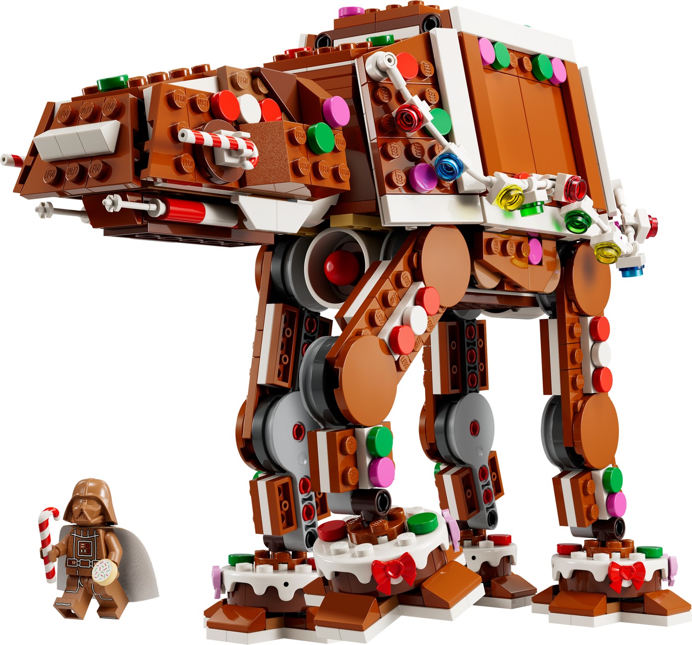 AT-ATウォーカー ジンジャーブレッド40806の公式製品画像。画像:レゴ公式製品画像(Rebrickable掲載)